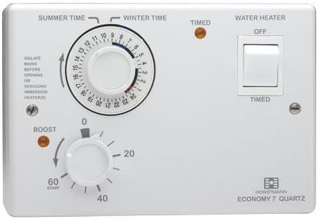 Horstmann NU0300301301 White Economy 7 Quartz Immersion Heater Control