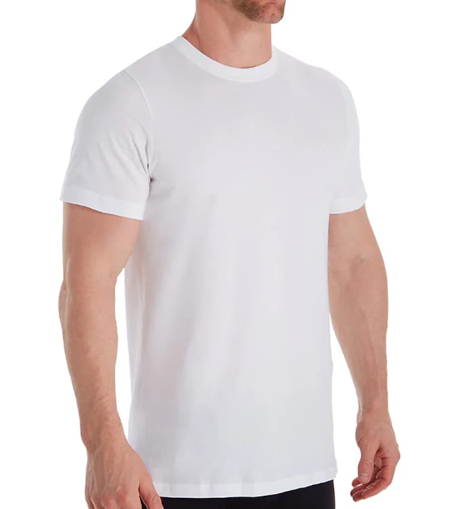 Crew Neck T-Shirt 6-Pack White XL