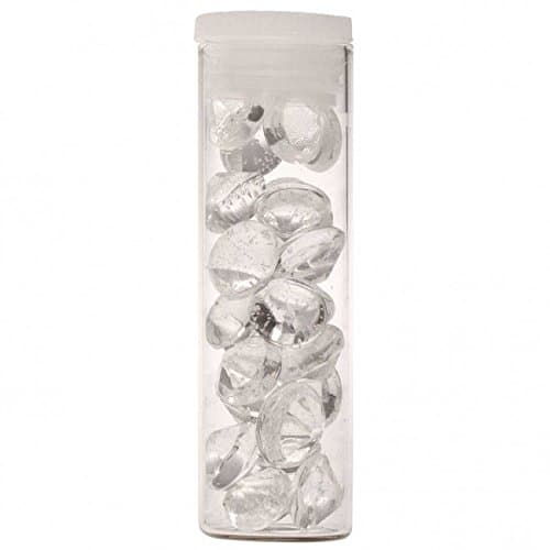 Crystal Candy Edible Diamonds - Clear 10 mm