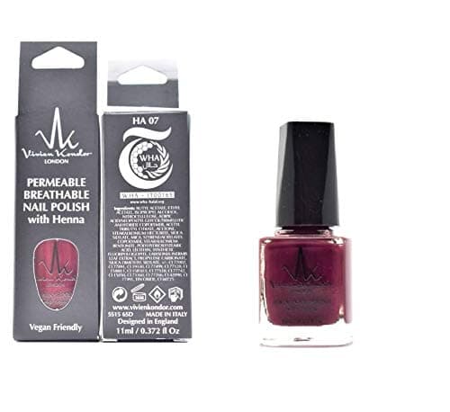 Vivien Kondor Halal Henna double coated nail Polish-Farah 11ml