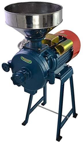 Electric Mill Wet Dry Cereals Grinder 220V 1500W Rice Corn Grain Coffee Wheat Feed Flour Grinding Miller Milling Machine with Funnel