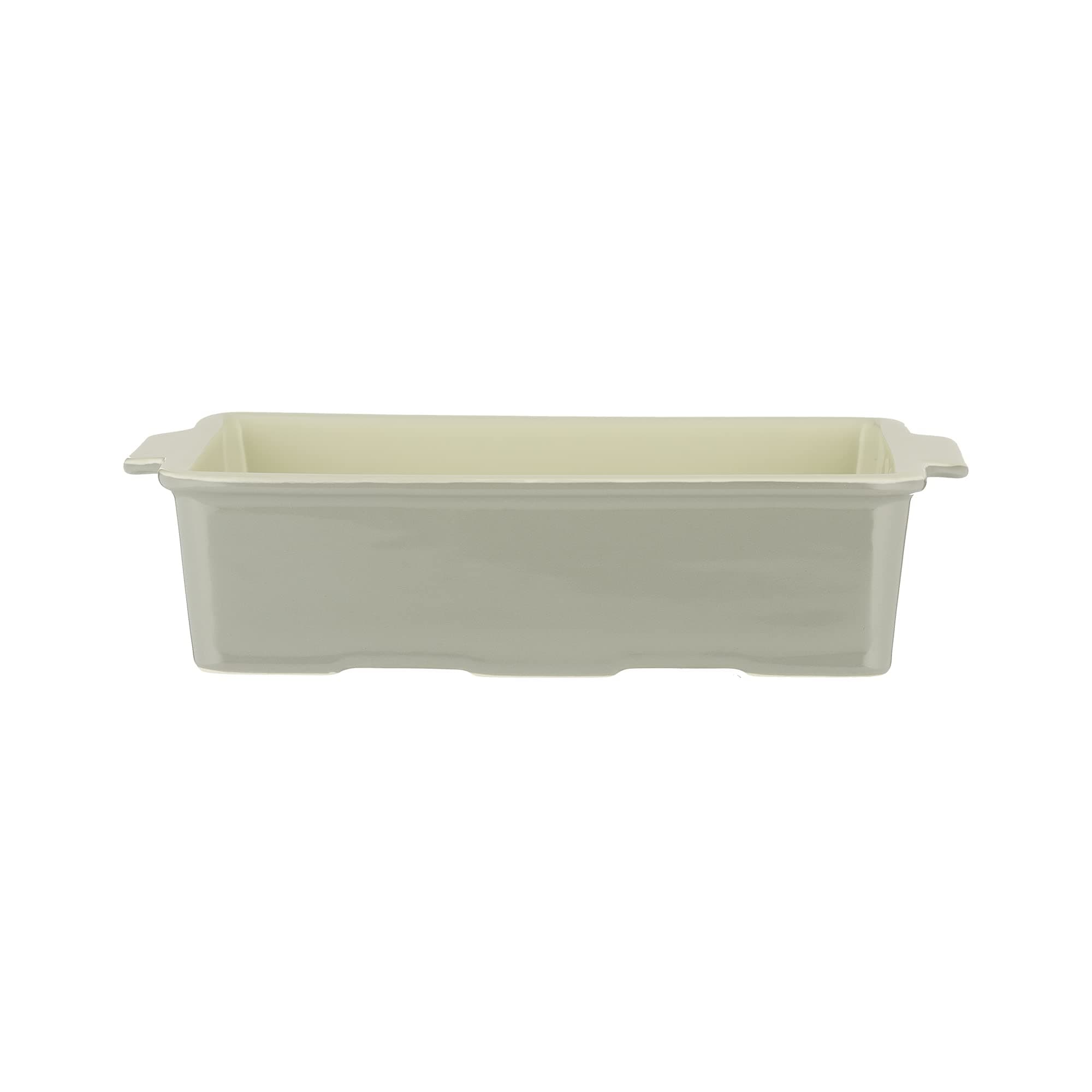 Innovative Kitchen 31.5cm Lasagne Dish | Grey & Cream Stoneware with Air Vent Base & Right-Angle Corners | Perfect Fit for Lasagne Sheets, Quiches, Flans & Pies