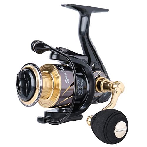 Sougayilang Fishing Reel Ultra Smooth Powerful,13+1BB Spinning Reel,Lightweight Graphite Frame, CNC Aluminum Spool for Freshwater