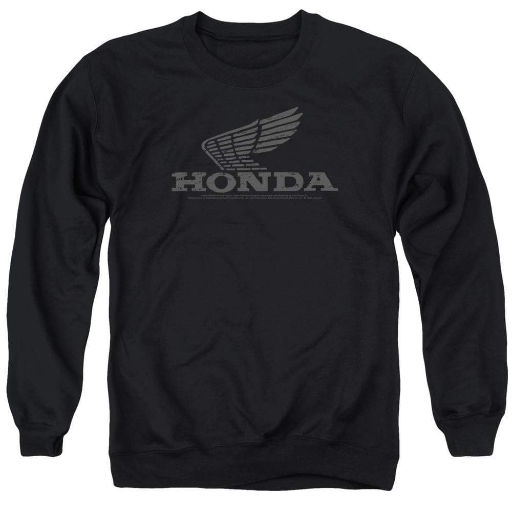 TrevcoHonda Vintage Wing Unisex Adult Crewneck Sweatshirt for Men and Women
