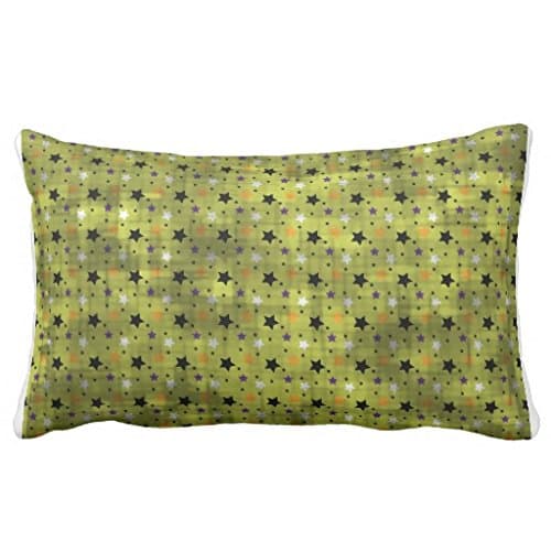 Himould Distressed Halloween Stars 50% Cotton 50% Polyester 20 x 12 inches Pillowcase