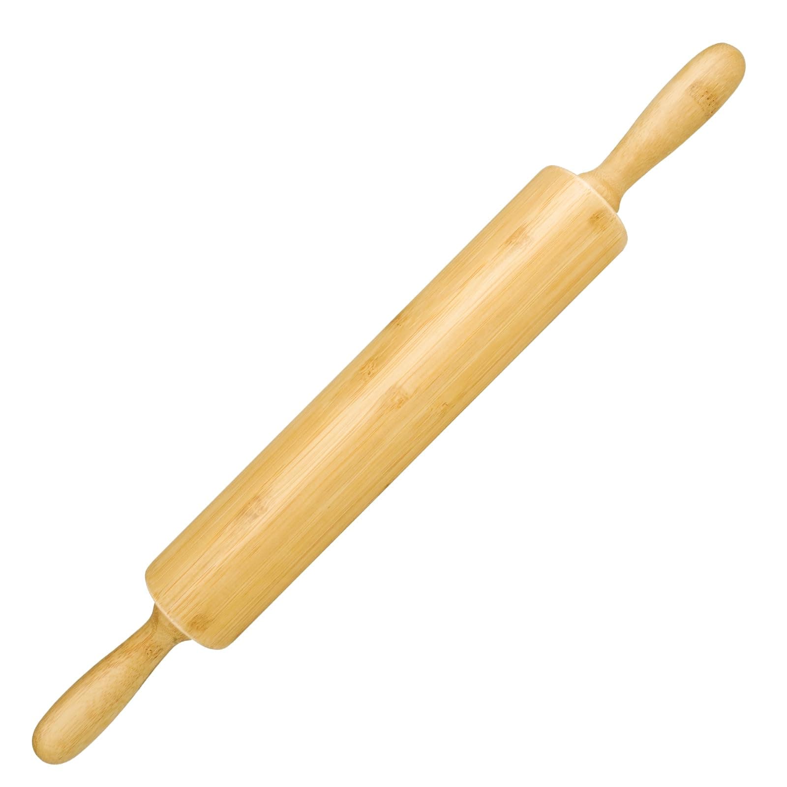 17.5 inch Wooden Rolling Pin for Baking - Long Dough Roller for All Baking Needs