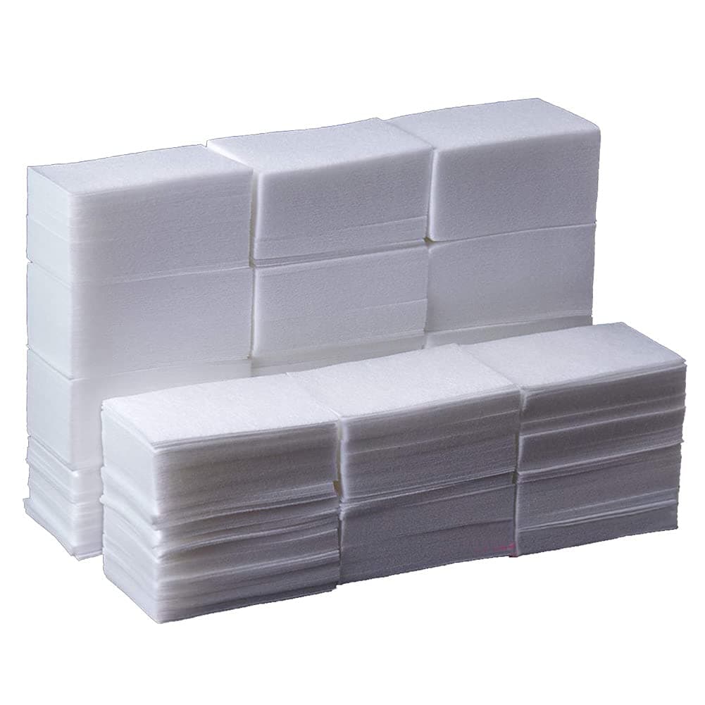 Nail Wipes Lint Free Gel Nail Polish Remover 900 pcs Cotton Pad Disposable Nail Polish Remover for Soak Off UV Gel Polish Clean Acrylic Nails Remover