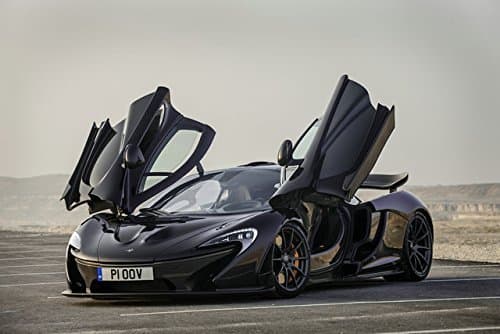 Mclaren P1 Mp4 12C Super Car Poster Boys Room Decor Inch Luxury Dream Cool Car Picture 17x13 inch