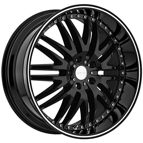 Menzari Z04 18x8.5 5x120 +35mm Gloss Black Wheel Rim