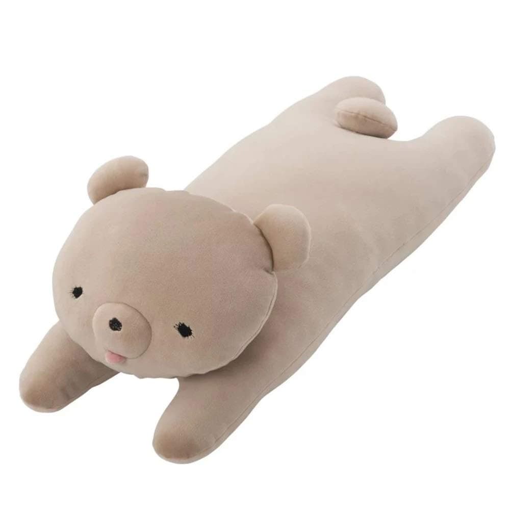 Craftholic MOCHIKUMA Bear Soft Plush Hugging Cushion Size Large (Beige)