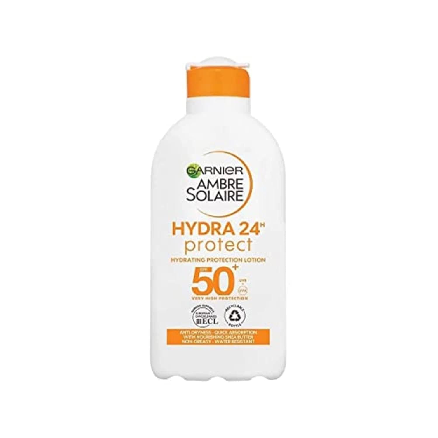 Garnier Ambre Solaire Ultra-hydrating Sun Cream SPF50+ 200ml