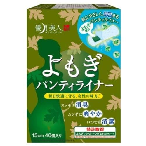 Graphico Yutsuki Beauty Wormwood Yukusa putt Panty Liner Japan