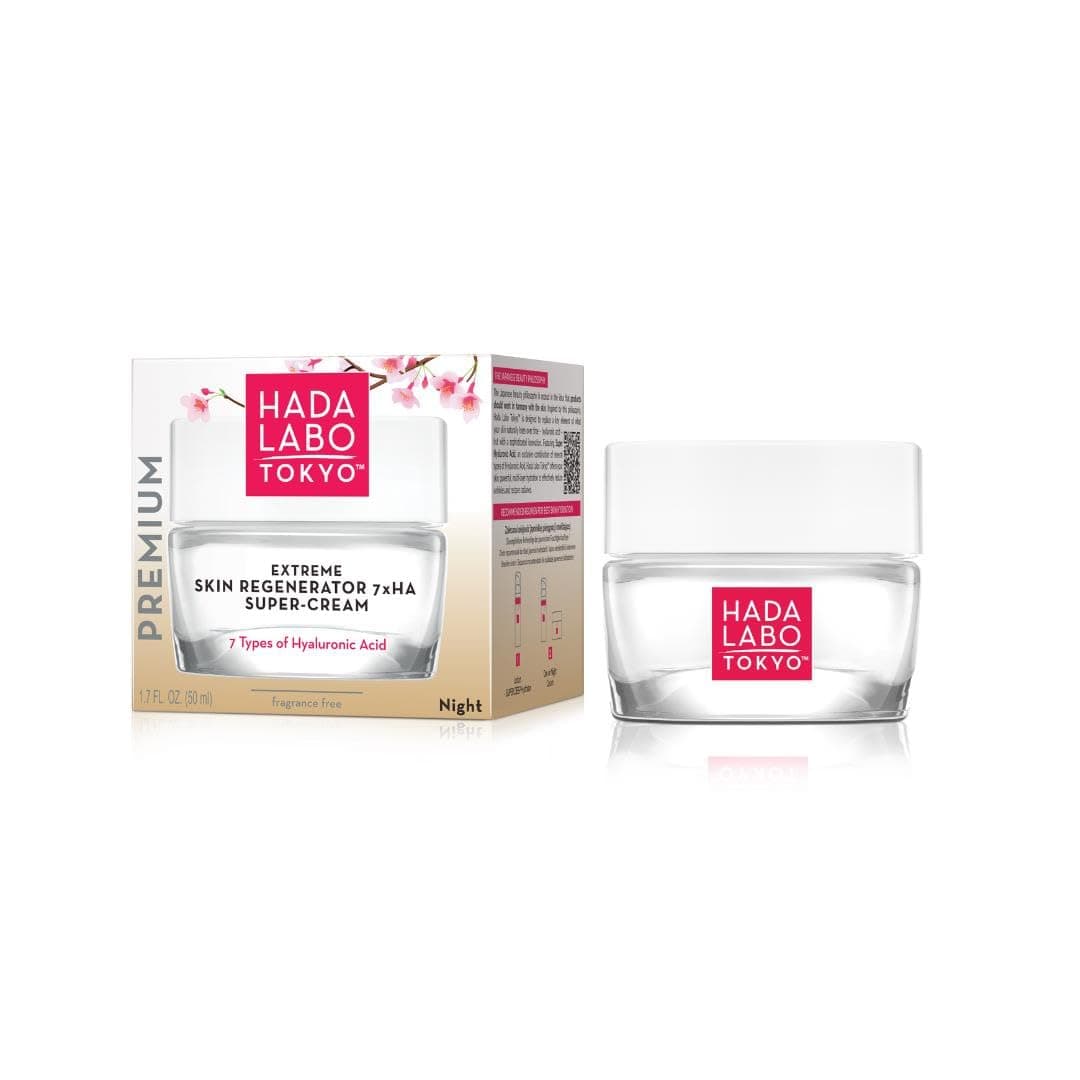 Hada Labo Tokyo - Premium Extreme Skin Regenerator Super Cream, Night Cream w...
