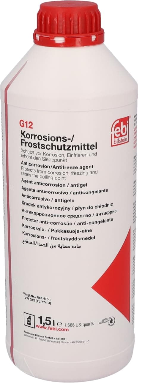 19400 G12+ Coolant,1.5 Litres for Audi | Volkswagen | Skoda | SEAT