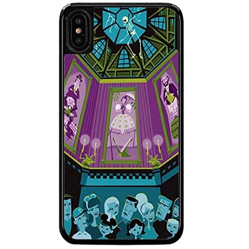 Cell World LLC - Haunted Mansion Hard Rubber Phone Case for Apple iPhone X/XS