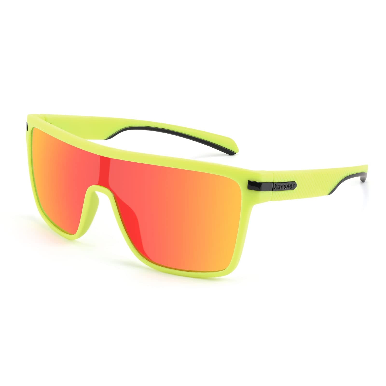 Flat Top TR90 Polarisierte Sport Mnner Damen Sonnenbrille Vintage Square Radfahren Laufen Angeln Golf Wandern Sportbrille