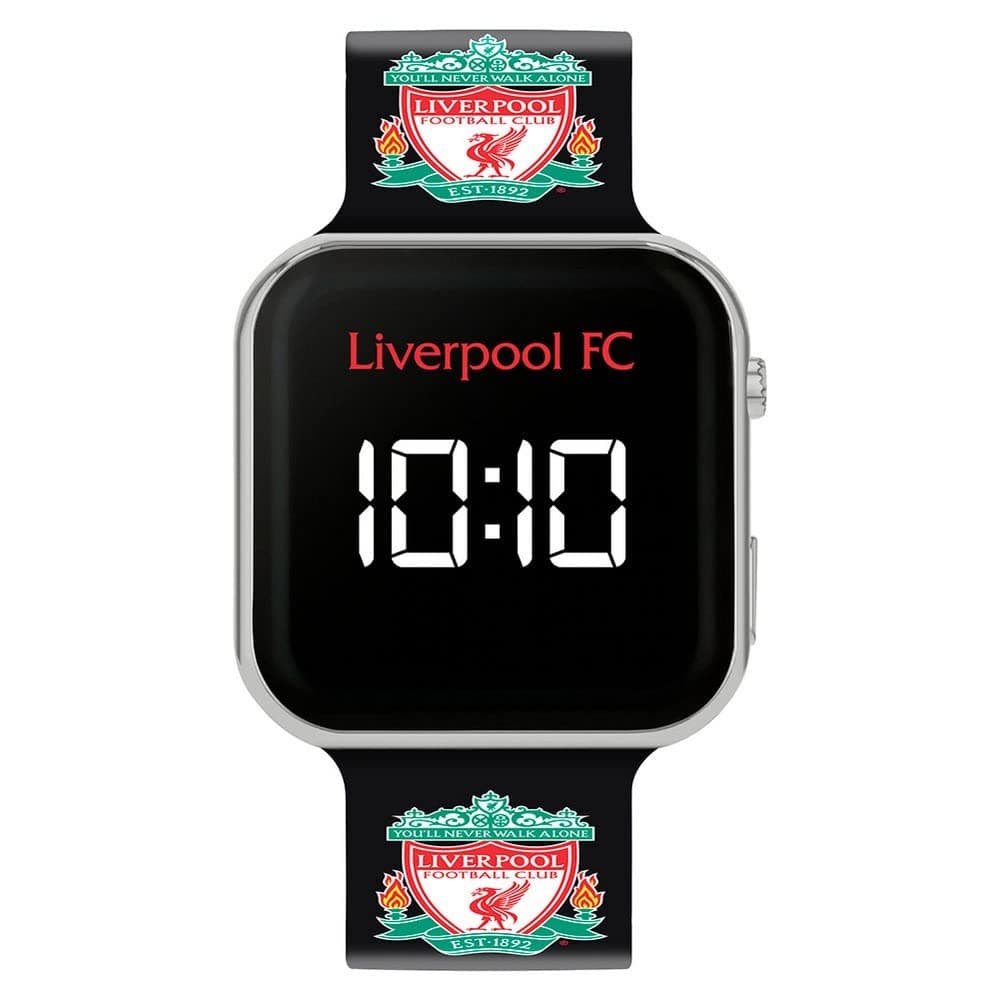 Liverpool Football Club Official Black LED Watch LFC4000