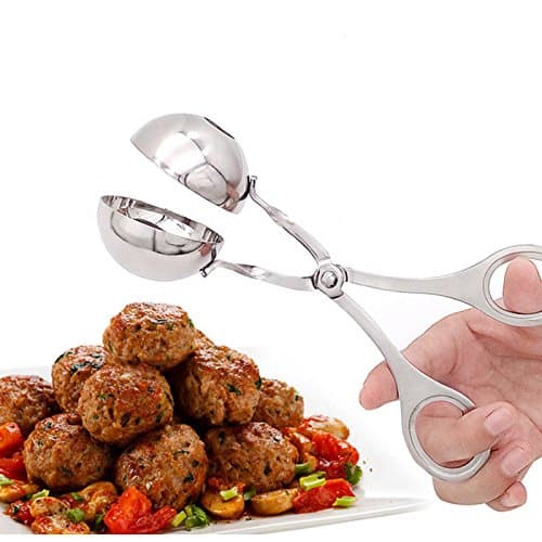 Meat Balls Maker Stainless Steel Tongs Meat Baller Cookie Dough Meatball Scoop Hot Sale
