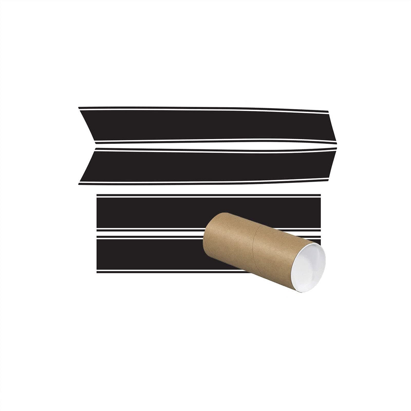 VINYX Racing VINYL Stripes compatible with mini 2009-2018 car for Hood/Bonnet + Trunk Stickers Set