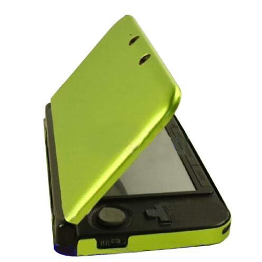 GOZAR Multicolor Aluminum Hard Metal Case Cover Shell Compatible with 3DS XL LL - Green