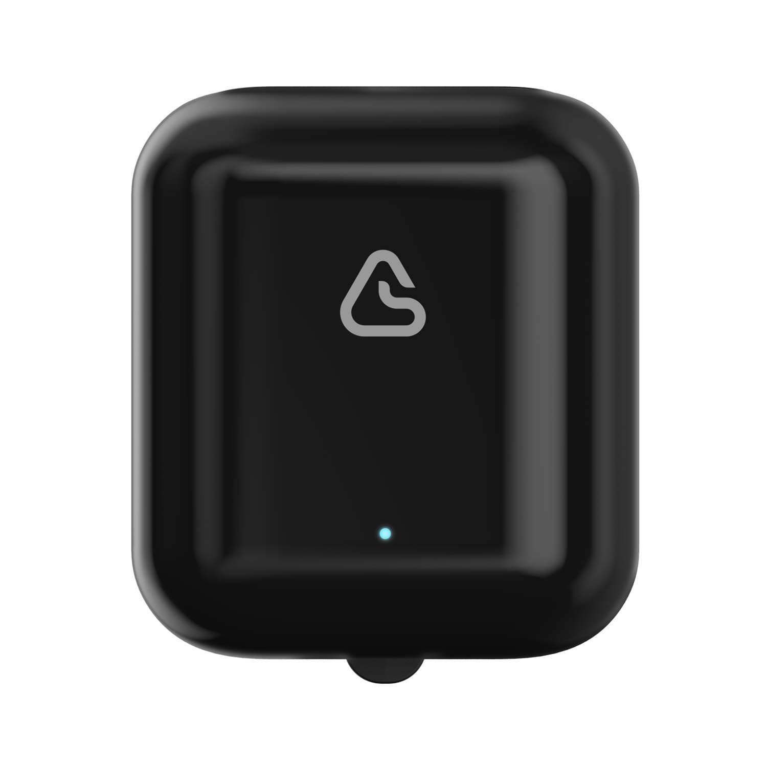 Aborn Air Purifier and Deodorizer, Compact Plasma Ionizer, Car Air Freshener, USB Powered Air Filter, Air Vent Clip-on for Maximum Efficiency (Black)