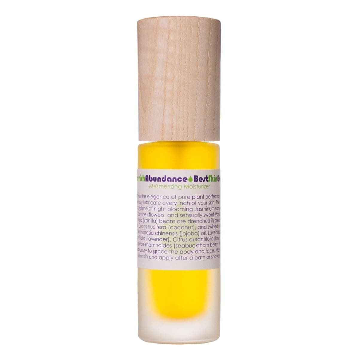 LIVING LIBATIONS - Organic Best Skin Ever All-In-One Facial Cleanser, Exfoliator + Moisturizer | Natural, Wildcrafted, Vegan Clean Beauty (Lavish Abundance, 1 fl oz | 30 ml)