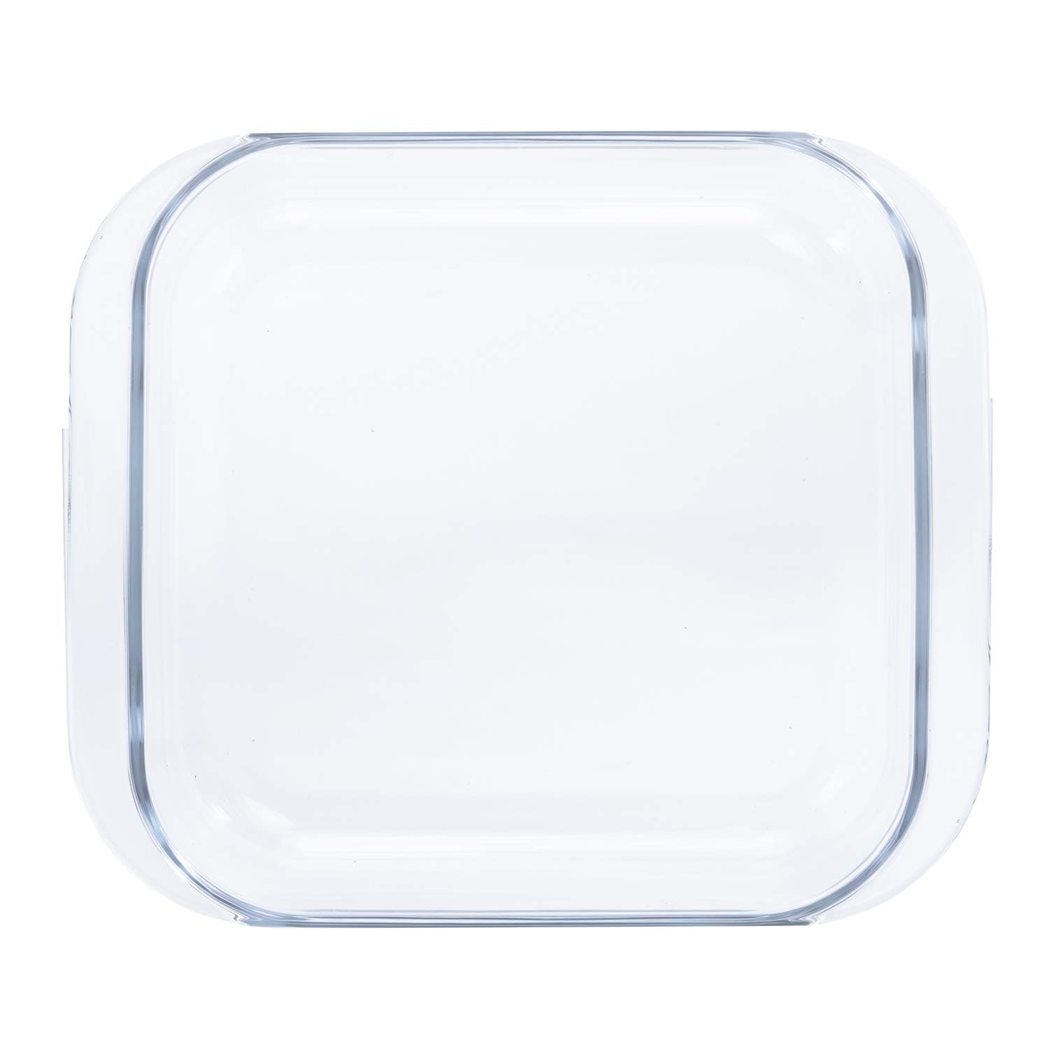 Royalford Square Baking Dish, Oven Safe Glass Roaster Pan, 1.5 Liters, Glass Casserole Baking Dish