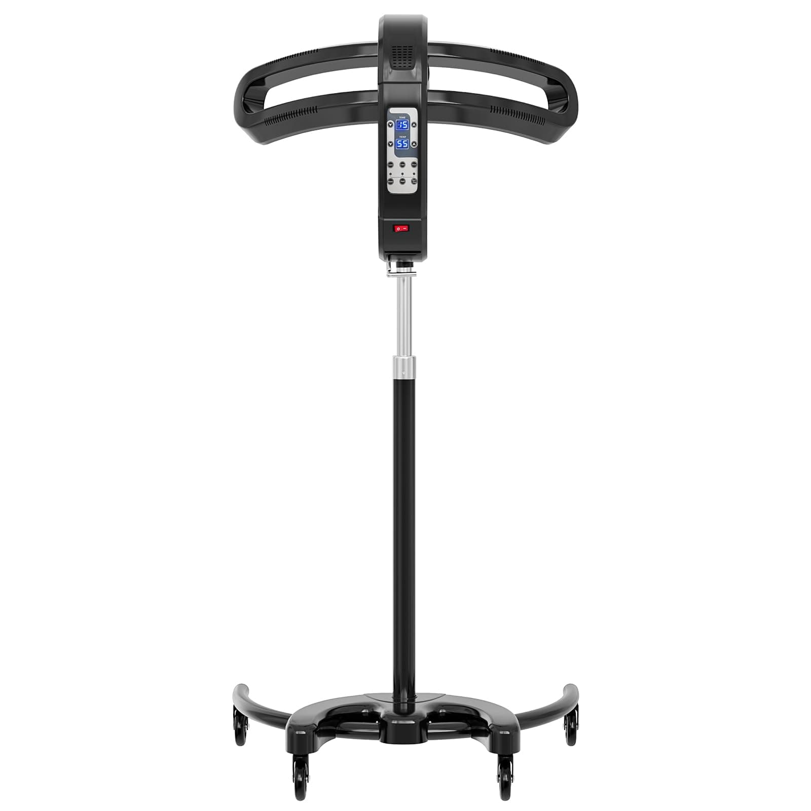 SyyBhb Professional Standing Hair Color Processor, Temperature & Angle Adjustable, 60-Minute Timing, Hair Dyeing/Perm Styling/Heating/Oil Treatment for Salon & Home Use