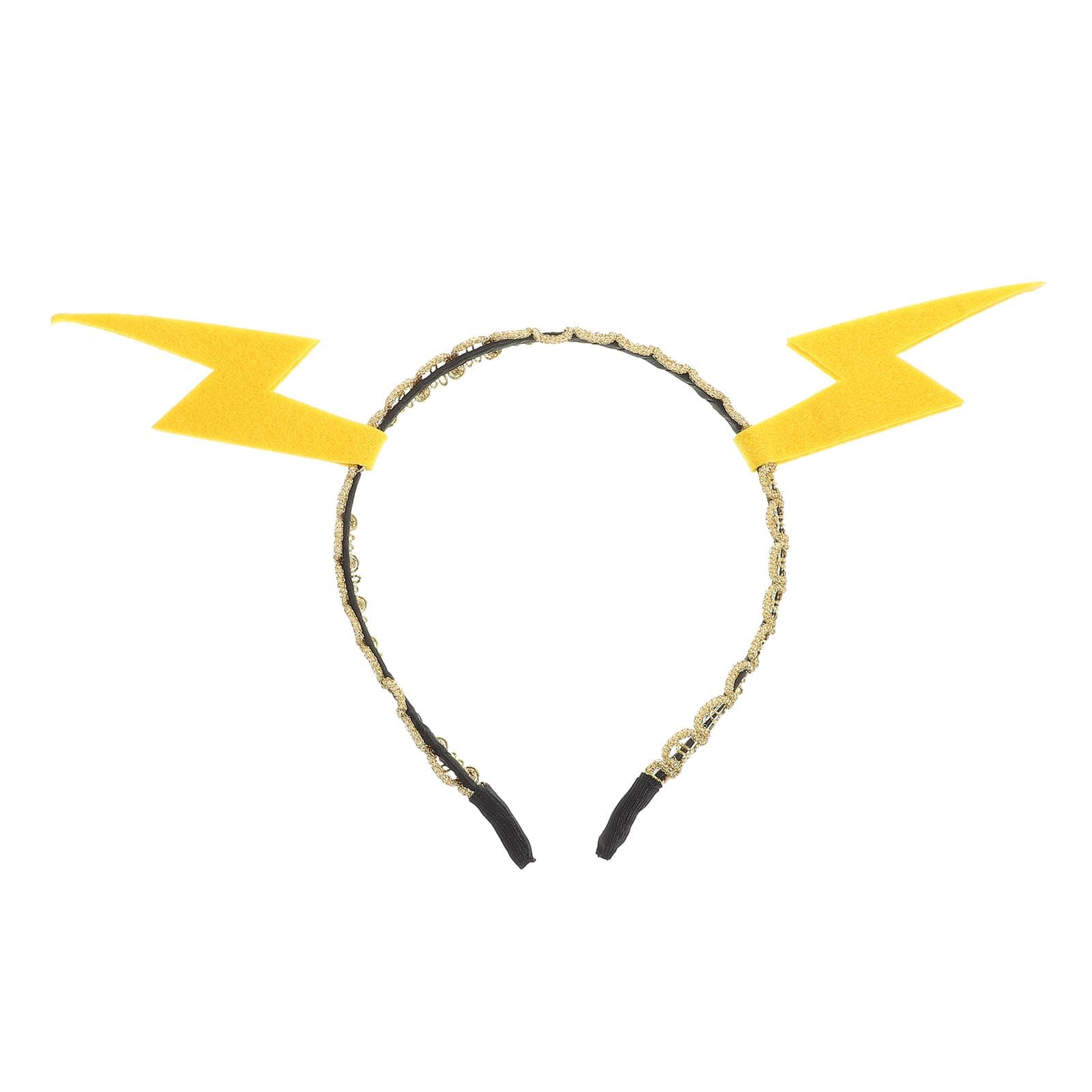 Flash Headband Yellow Lightning Hair Hoop Funny Hair Accessories for Party Festival