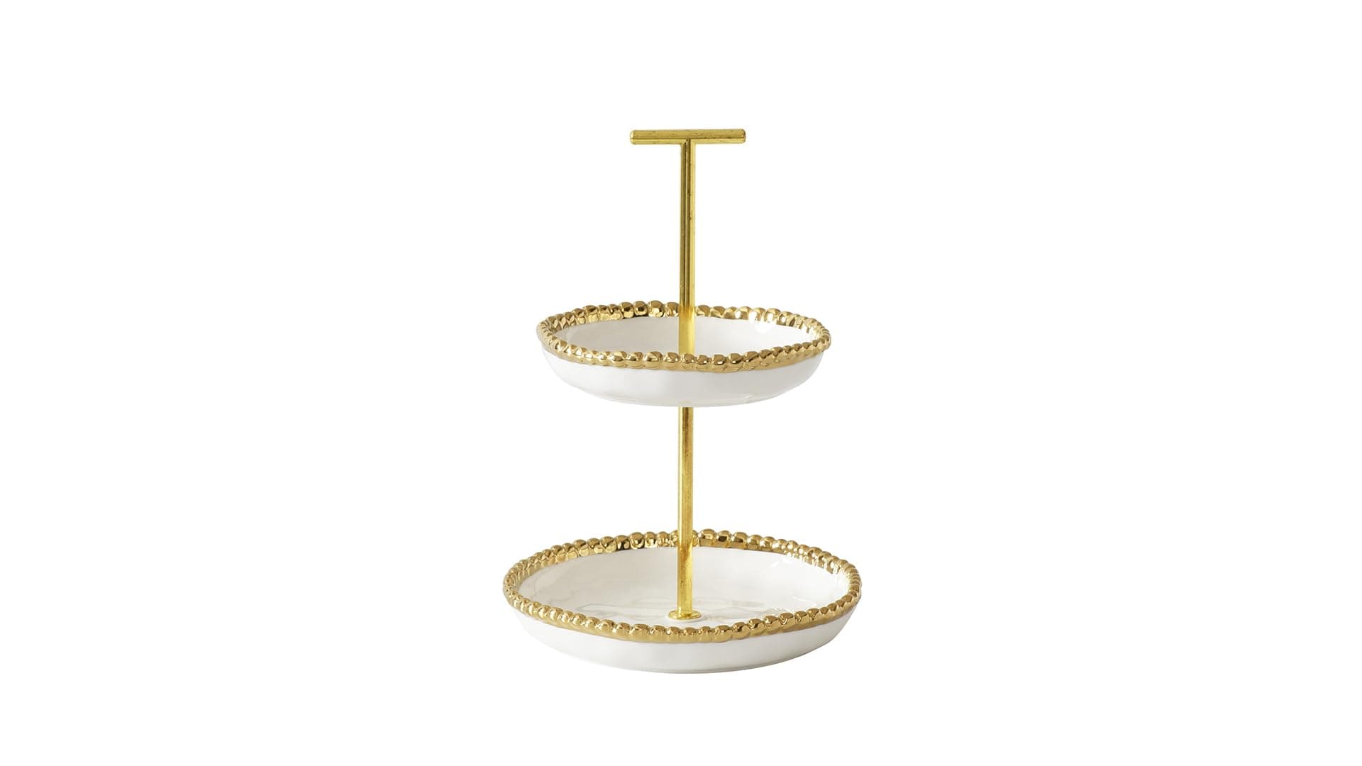 Mini 2 Tier Stand, Golden Salerno, Kitchen, Gift