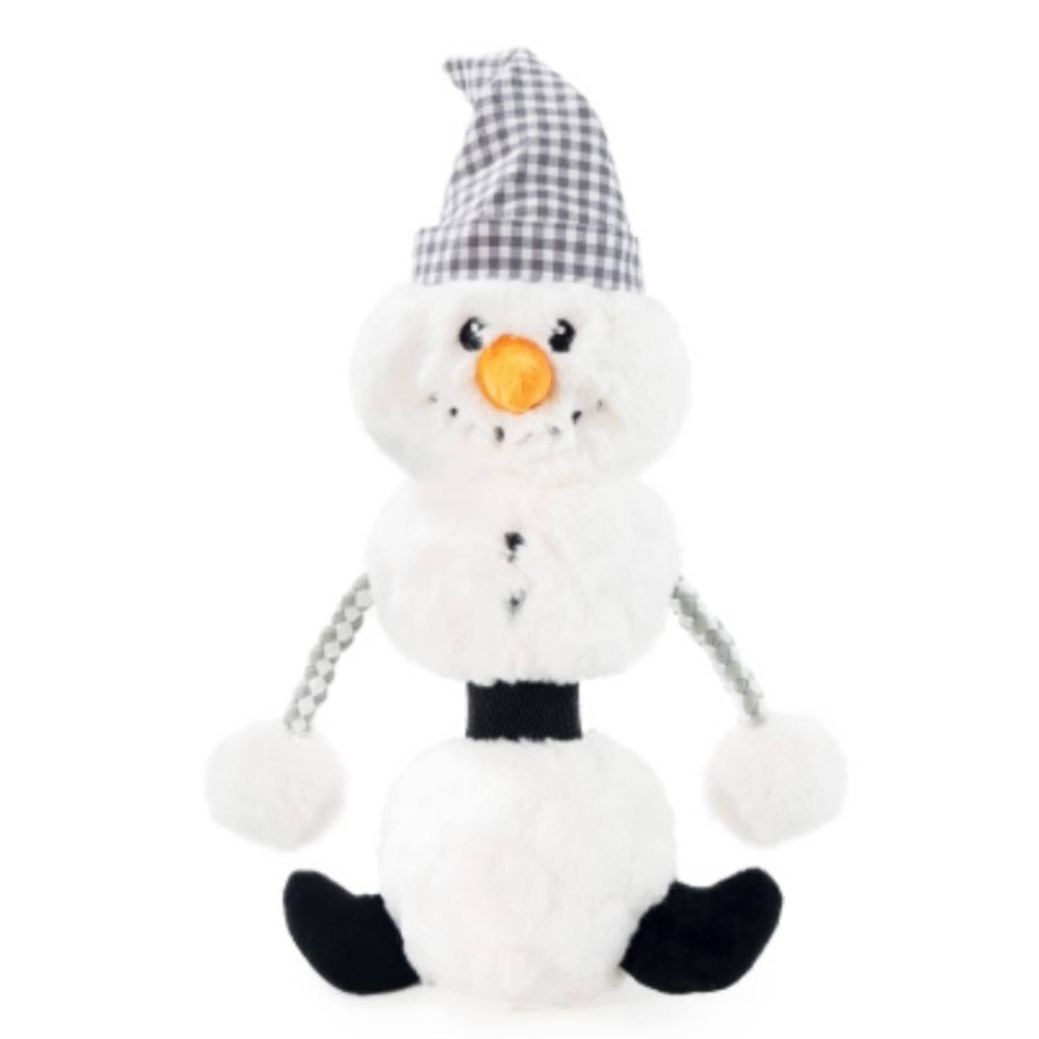 Rosewood Cupid & Comet Christmas Plush Toys for Dogs (Snoop Snowman)