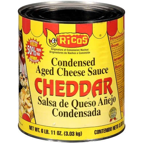 Ricos Condensed Cheddar Cheese Sauce (107 Ounce)