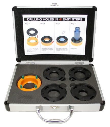 GilaTools StoneCore Bit Drill Guide Kit