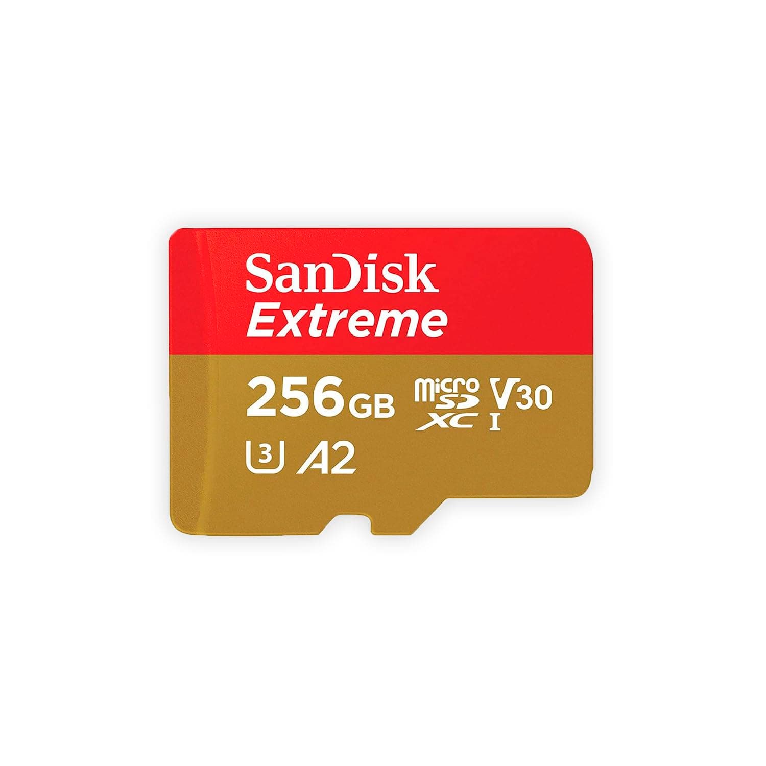 SanDisk SDXC UHS-1 U3 V30 4K Ultra HD 256GB Micro SD Card SDSQXA1-256G-GN6MN