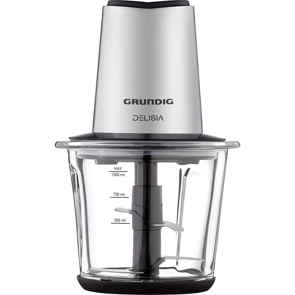 GRUNDIG CH 8680 1L 800W Black,Stainless steel electric food chopper