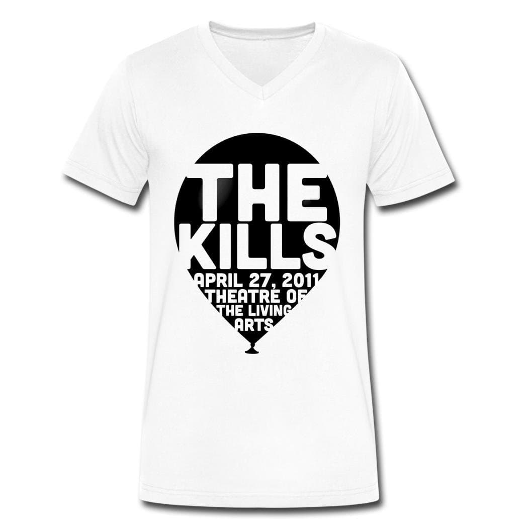 LOU Fashion Men' The Kills Popular Logo Men's t Shirt White
