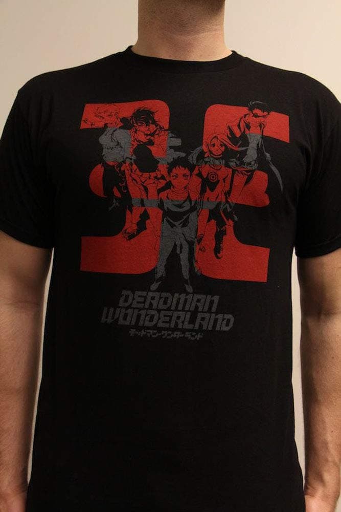 Deadman Wonderland Deadman Men Black T-Shirt (L)