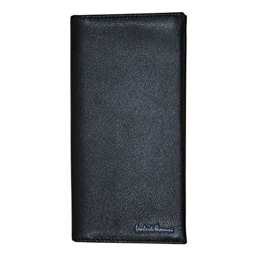 Lombardi Giovanni Lg-6826bl Men's Leather Long Wallet 10 Slots, 1 Id and 2 Sim Card