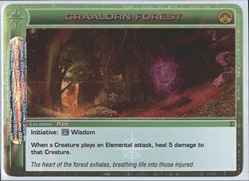 Chaotic GRAALORN Forest Super Rare FOIL Location-Past Card # S22/026