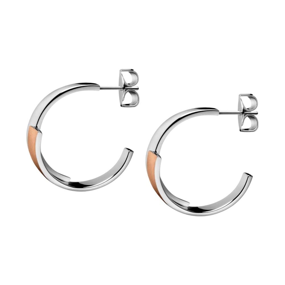 Calvin Klein Women Stainless Steel Hoop Earrings - KJ2HPE280100