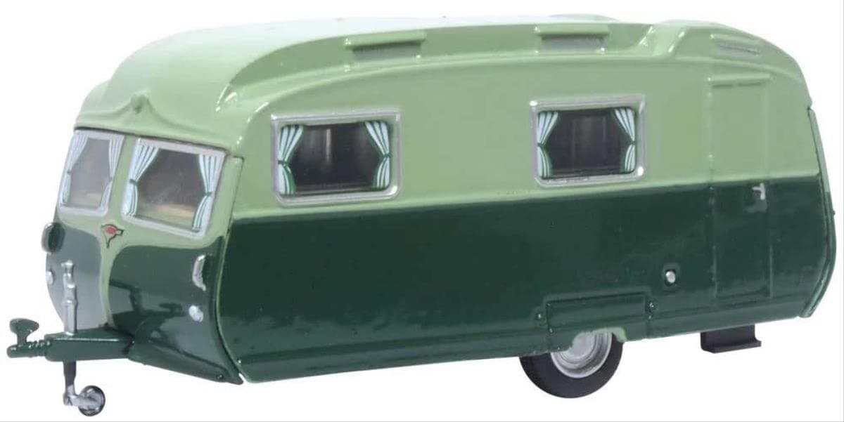 Oxford Diecast 1:76 Carlight Continental Dark Green/Sage Green Collectable model 76CC003