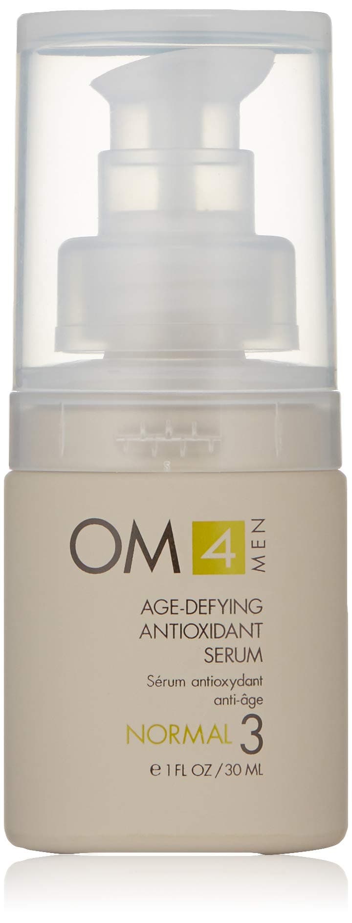 OM4 Normal STEP 3: Age-Defying Antioxidant Serum - Men anti-aging light facial Vitamin C solution refines fine lines and wrinkles for men