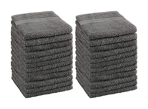 Cotton Bleach Proof Salon Towels (16x27 inches) 100% Ringspun Cotton Hand Towels, Gym Towels
