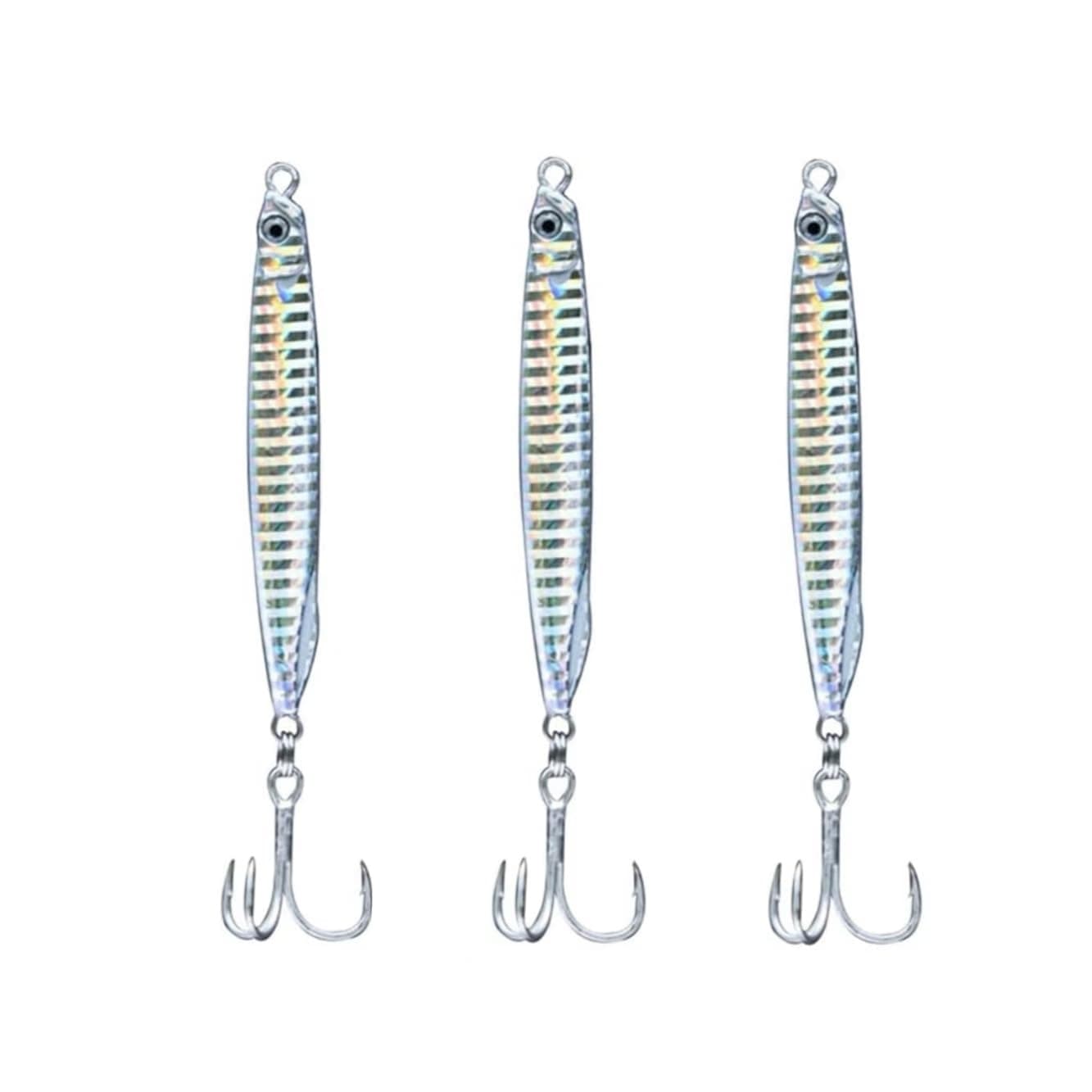Saltwater Fishing Lures Fishing Jigs Fishing Spoons for Striped bass, Pompano, Spanish Mackerel ，Bluefish