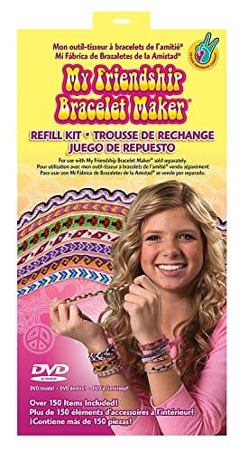 Choose Friendship, My Friendship Bracelet Refill Kit, Kids Jewelry Kit, Bracelet Craft Kit Jewelry Making Bracelet Kit, 150 items