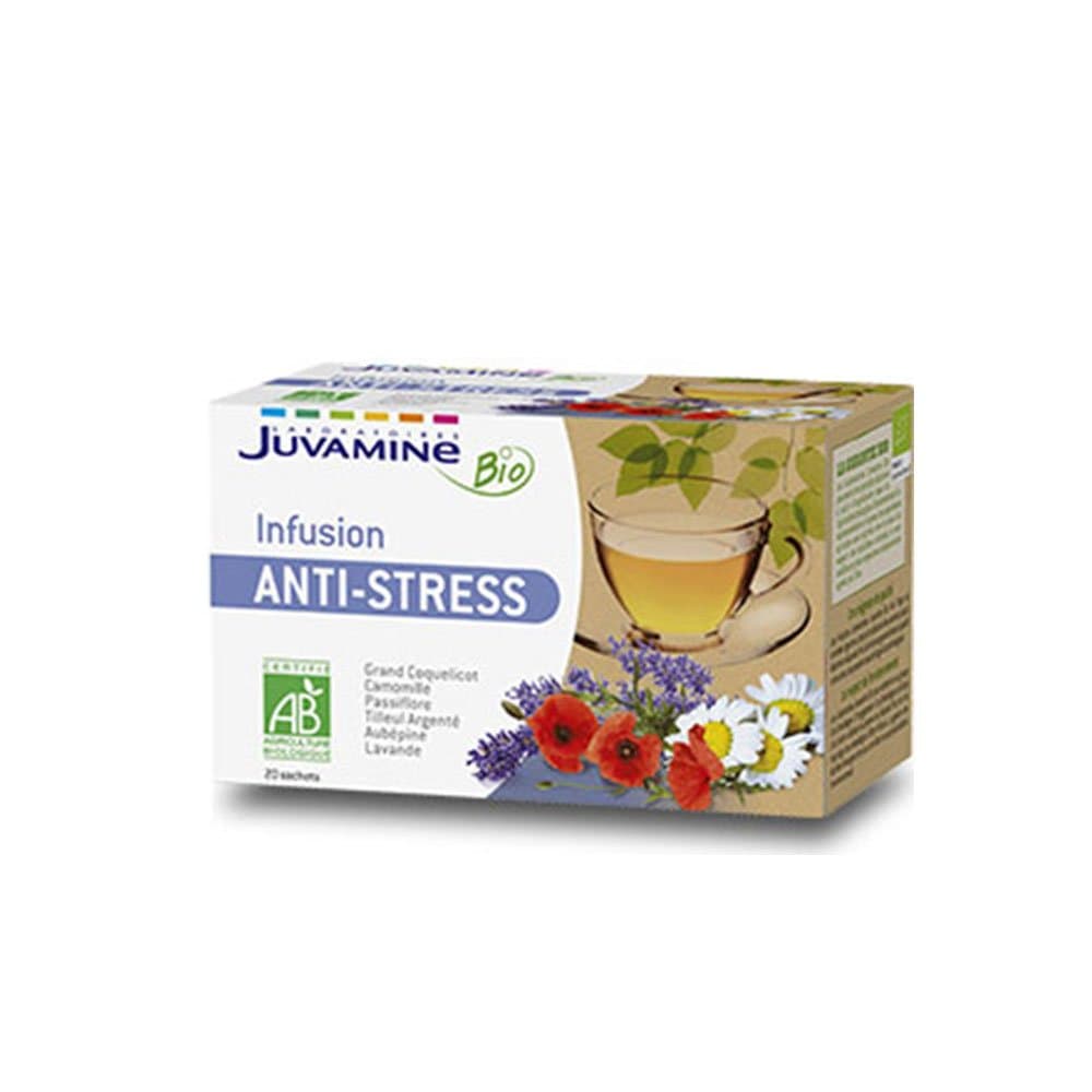 Juvamine Organic Anti-Stress Infusion 20 Sachets