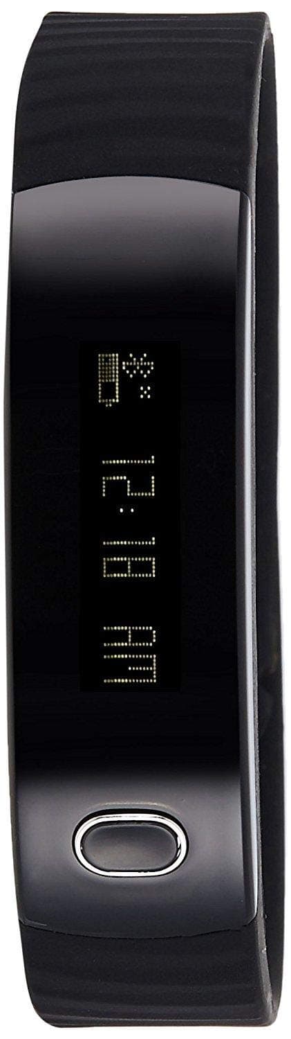 Intex FitRist Health Band Compatible With Android/I Ios,Black