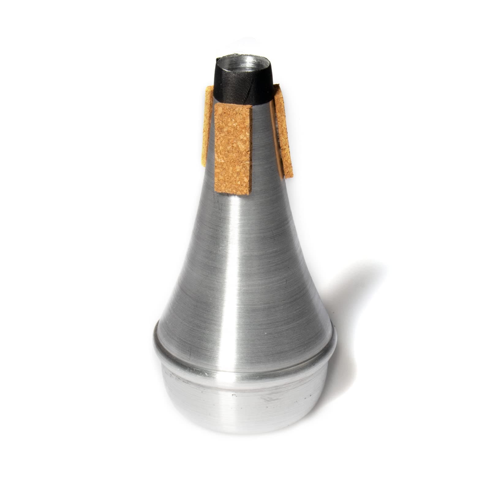 Lightweight Aluminum Practice Trumpet Mute Silencer for Jazz - Straight Mute for Students and Beginners