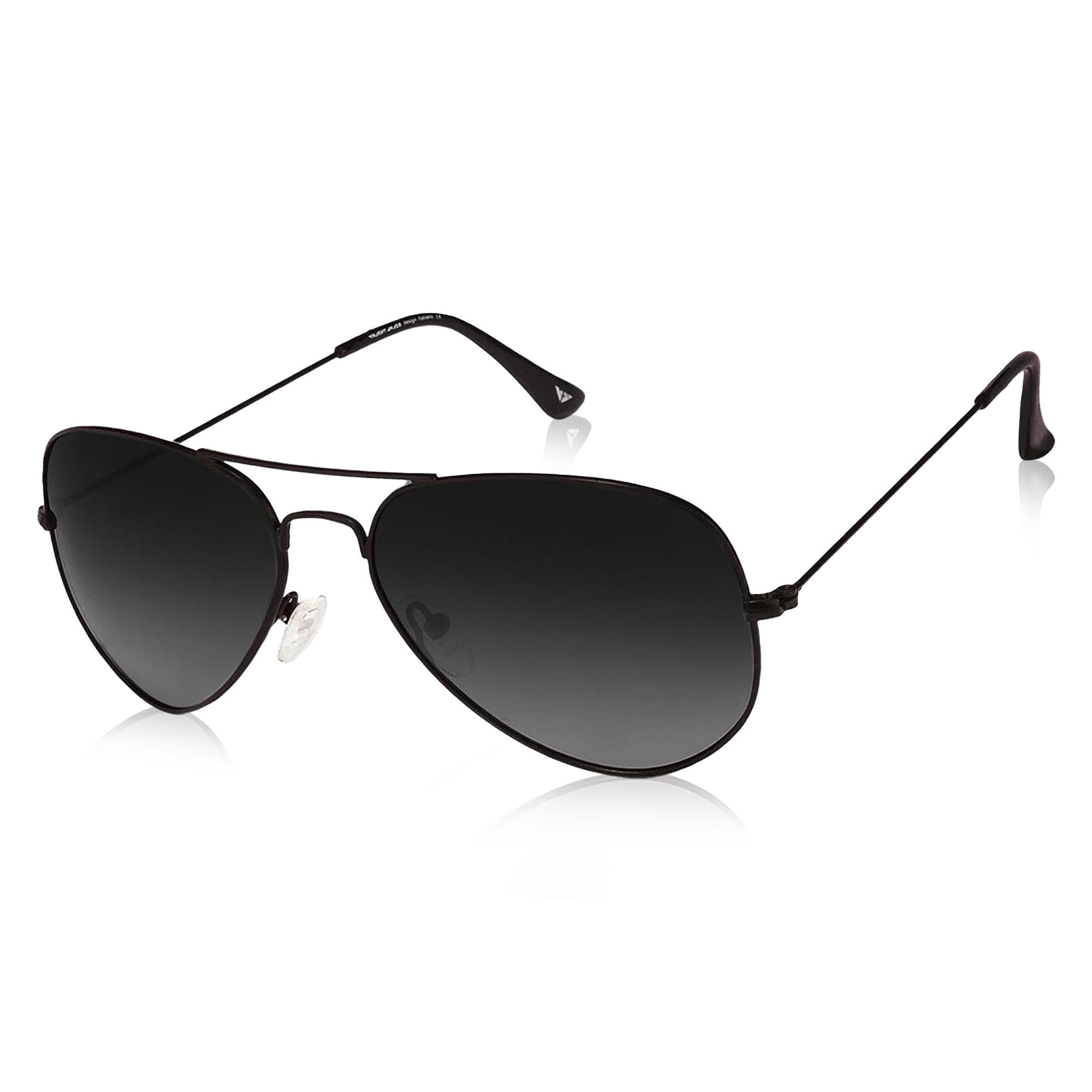 By Lenskart | Full Rim Aviator Branded Latest and Stylish Sunglasses | Polarized and 100% UV Protected | Men & Women | Medium | VC 5158/P-Pack of 1