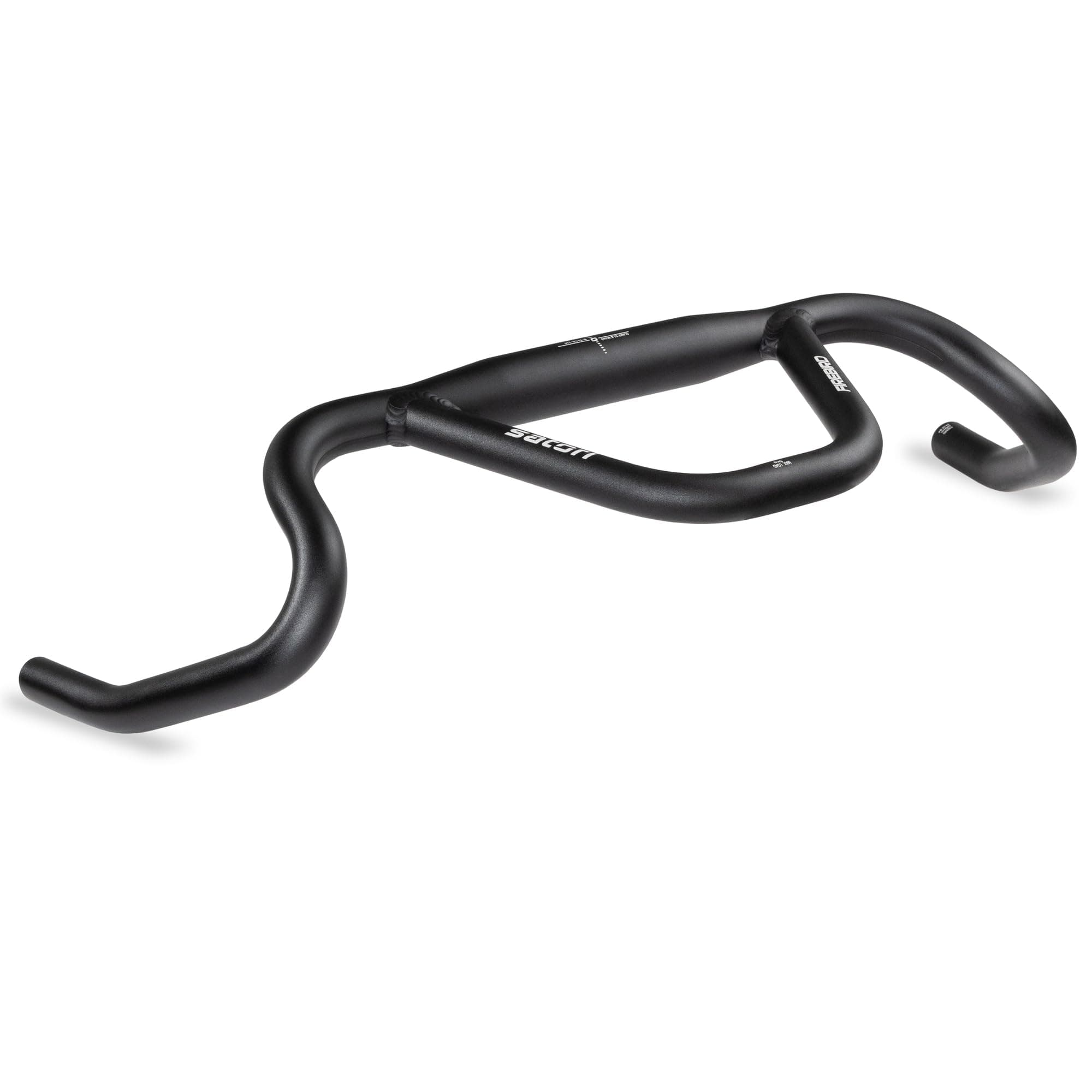 Firebird Gravel Road Bike Bicycle Aluminum Alloy 30 Degree Flare Drop Bar Bent Handlebar with Integrated Front Extension - Clamp Size 31.8mm